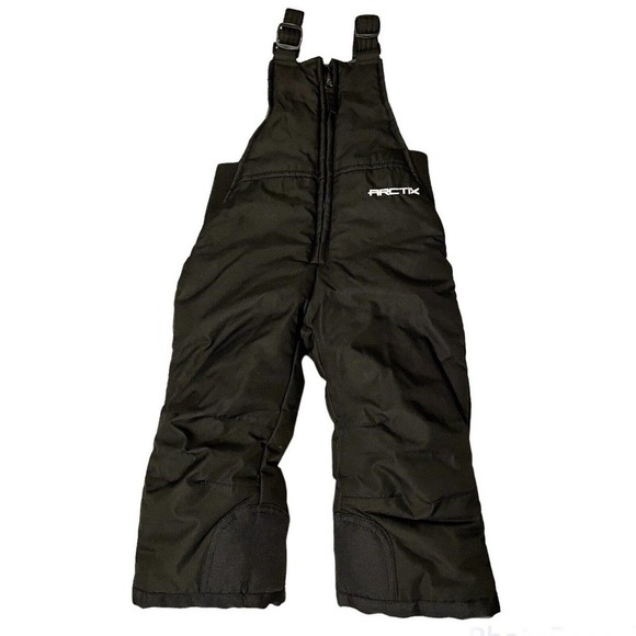 Arctix 24M Chest High Insulated Snow-Bib Overalls Black Infant Thermaloc… - Picture 1 of 6